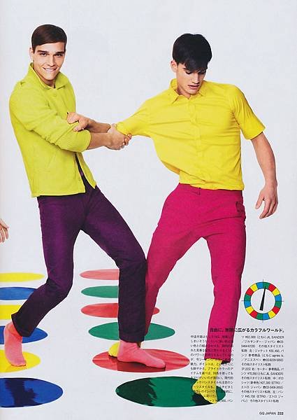 [Editorial] Color Clash by Sergi Pons for GQ