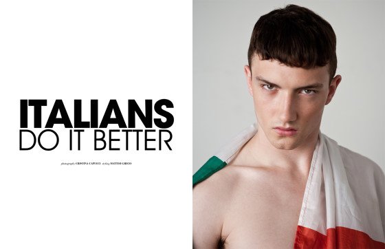 Italians Do It Better by Cristina Capucci for The Ones2Watch