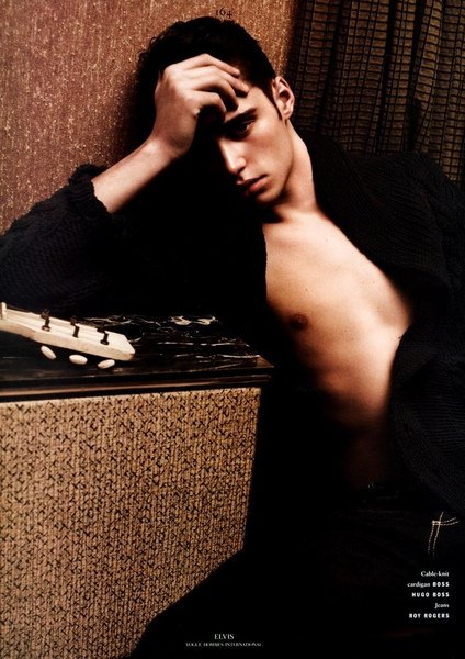 VOGUE HOMMES INTERNATIONAL SPRING/SUMMER 2010 &quot;ELVIS&quot;