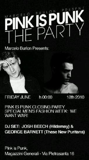 PINK IS PUNK THE PARTY