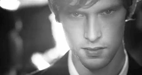Mathias Lauridsen in the making of Emporio Armani Diamonds Commercial