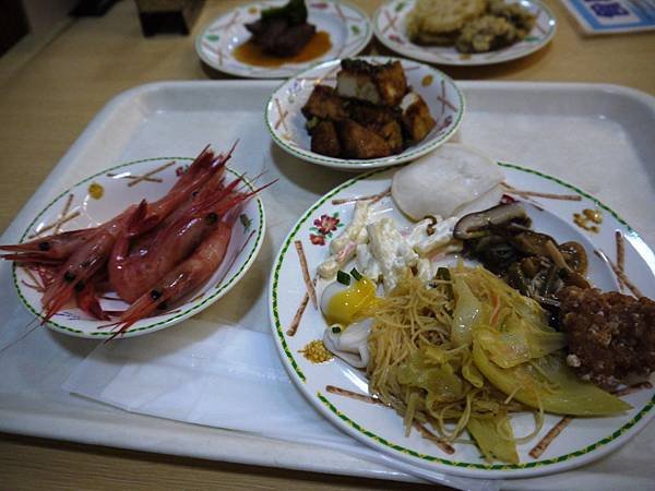 今晚又是自助餐