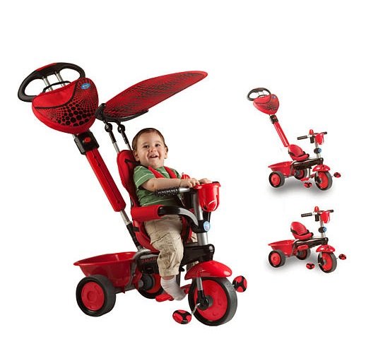 Smart Trike 3-in-1 Tricycle - Lady Bug