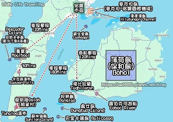 宿霧地理位置圖CEBU