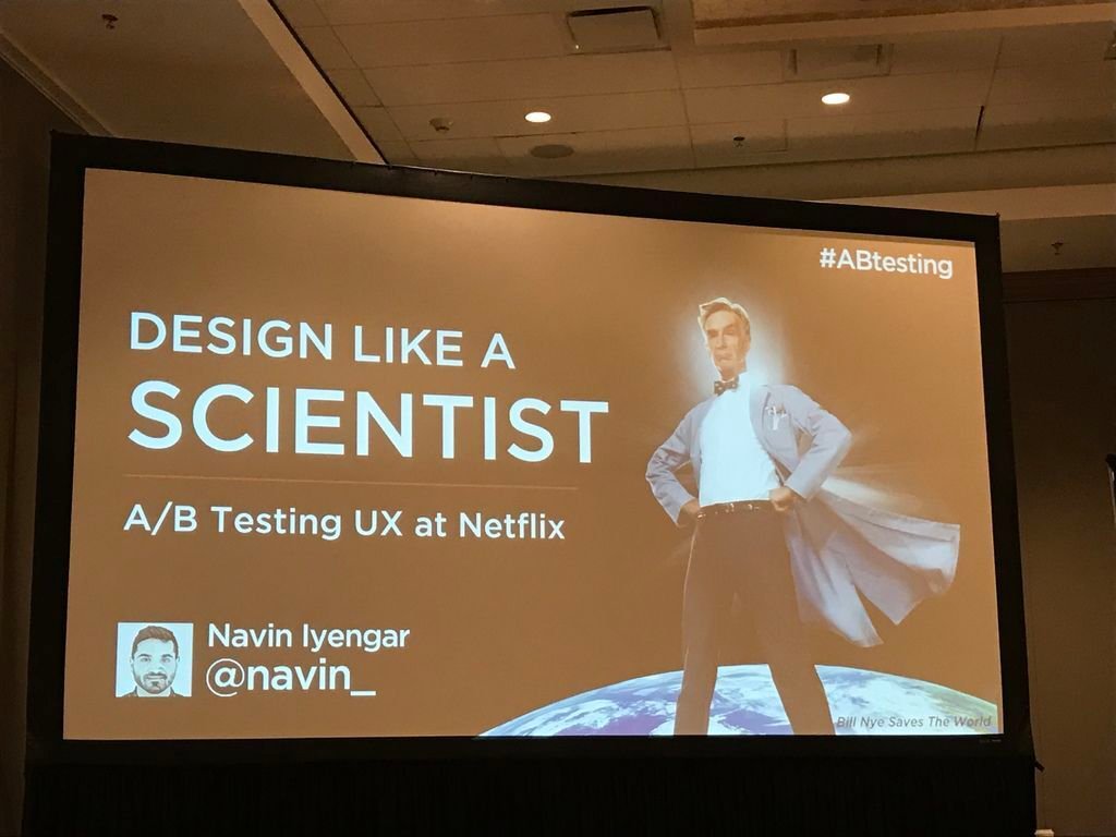 西南偏南 SXSW 直擊：Netflix 的 A/B Testing