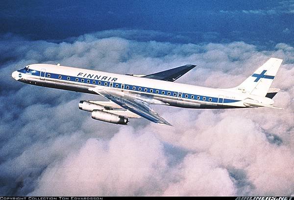 McDonnell Douglas DC-8-62CF_Finnair   1969   Collection Tom Edvardsson