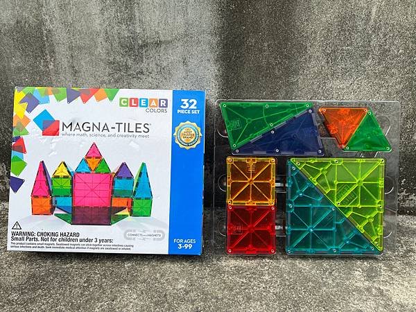 《磁力片推薦》美國 Magna-Tiles磁力積木，從玩樂中