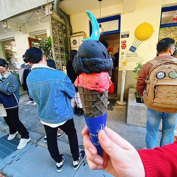 【台中西區】Dolce Luna甜月亮義大利手作冰淇淋｜(審