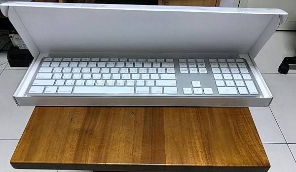 開封後就見到Apple Keyboard本尊