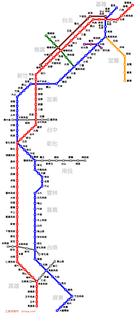 國道計程收費、交流道地圖