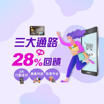 兆豐銀行《利多御璽卡》三大通路最高28%回饋!!.jpg