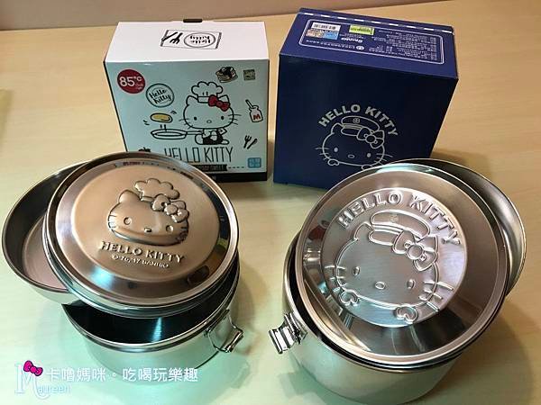 85度C限量集點加價購Hello Kitty馬克杯.便當盒16(台鐵kitty便當盒).JPG