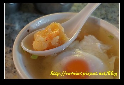 蝦仁蛋包湯