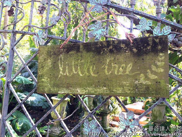 尼克推薦《Little Tree Garden Cafe》佛統路上的夢幻歐式花園咖啡廳 