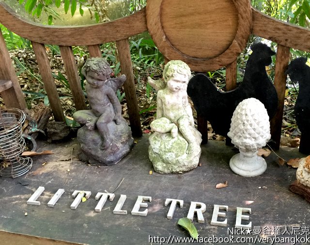 尼克推薦《Little Tree Garden Cafe》佛統路上的夢幻歐式花園咖啡廳 