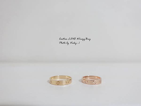 [勸敗] 開箱 Cartier LOVE 婚戒，象徵無拘無束