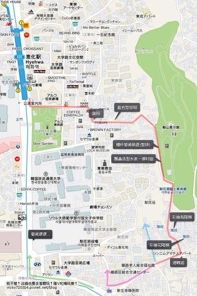 駱山公園地圖