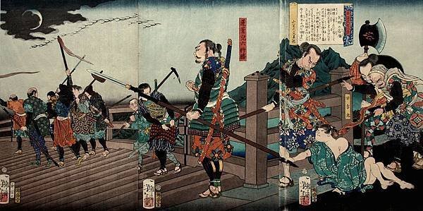 美談武者八景、矢矧の落雁.jpg