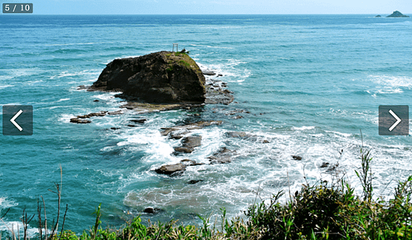 與氣多岬相隔不遠的淤岐島。.png
