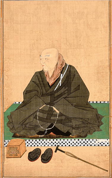 京都西本願寺收藏的《親鸞聖人影像》（國寶）。.png