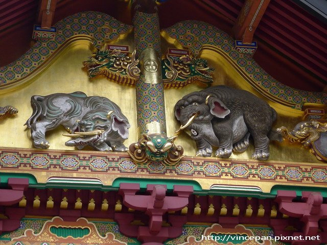 東照宮  上神庫 想像之象