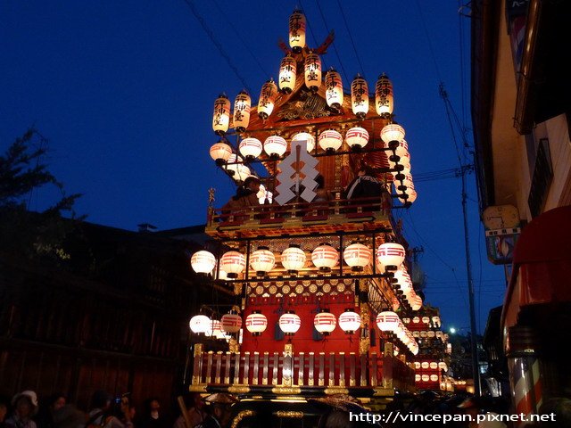 屋台點燈  行神台