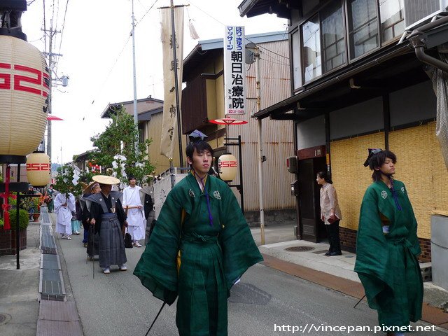 御神幸 隊伍 前導