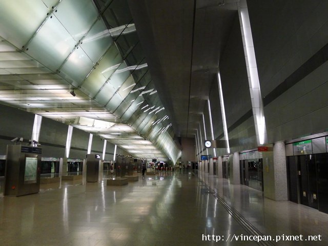 樟宜機場 地鐵月台