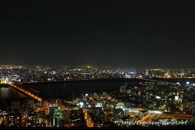 梅田夜景 河流