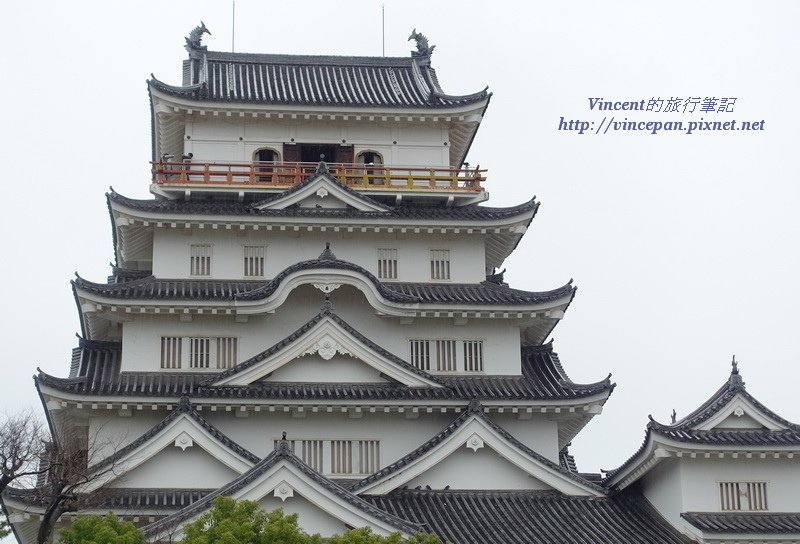 福山城 天守近
