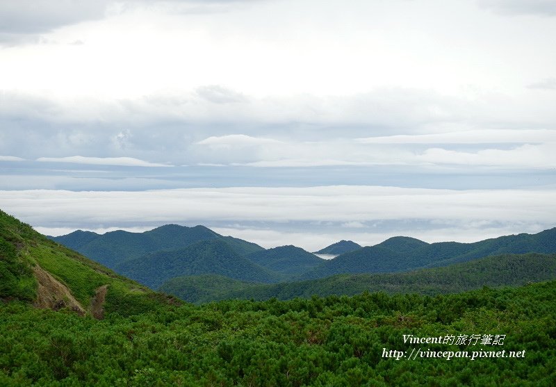 眺望國後島