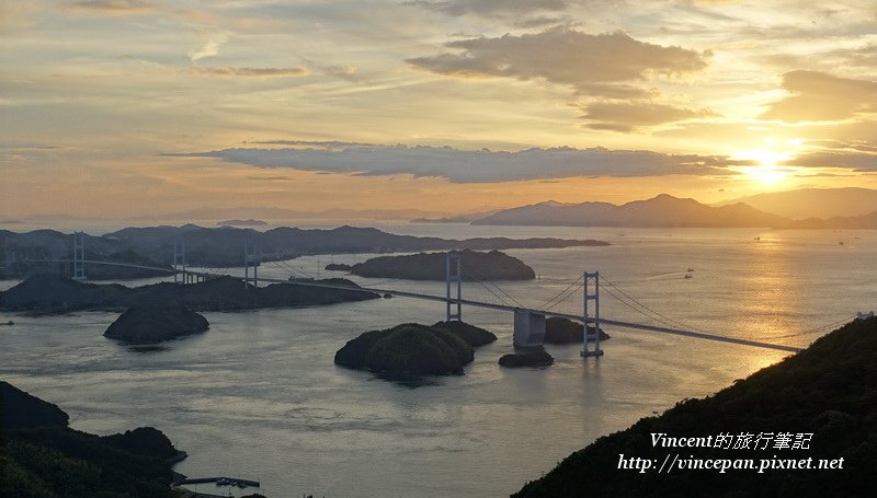 來島海峽大橋 遠