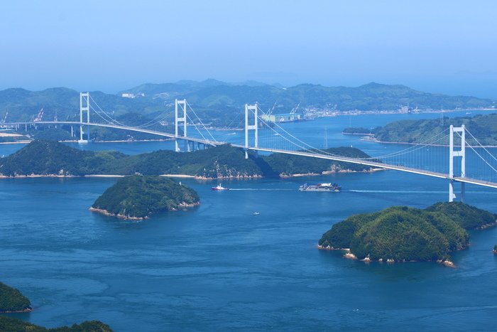 來島海峽大橋 白天