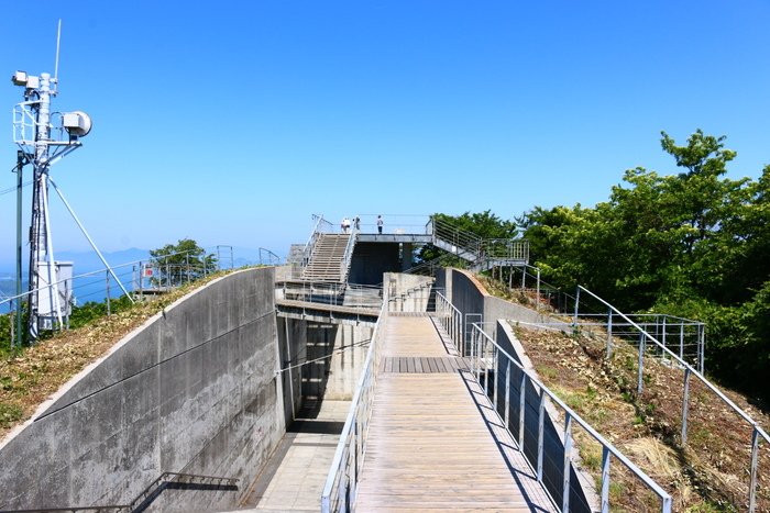 亀老山展望公園 隅研吾設計 