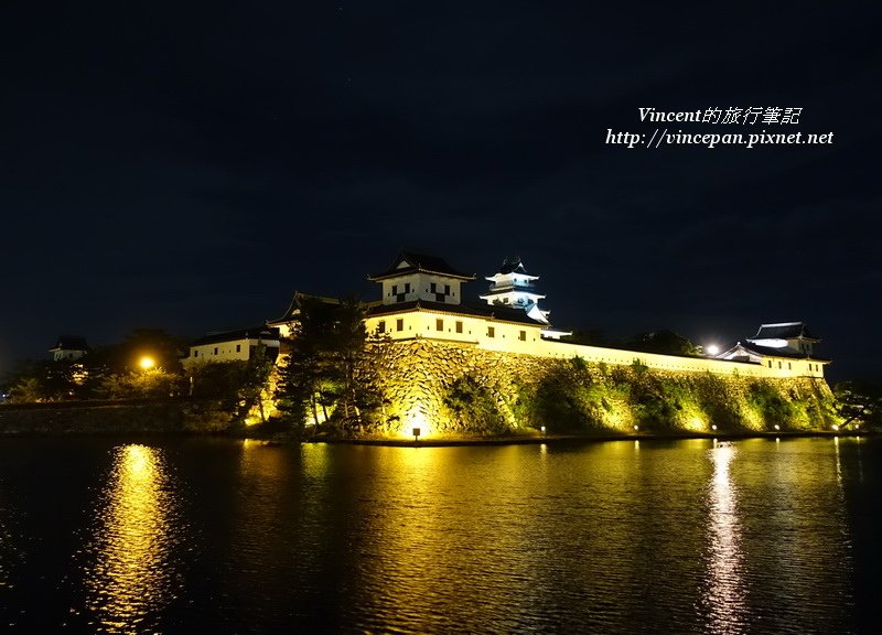 今治城 夜景