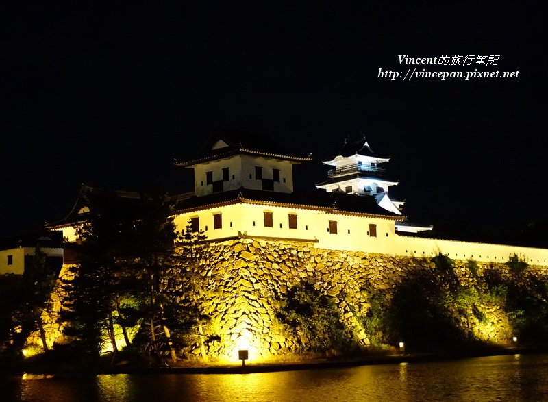 今治城 櫓 夜景 