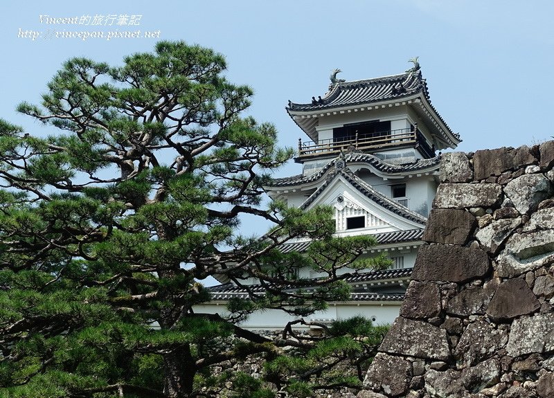 三之丸城牆松樹 天守閣