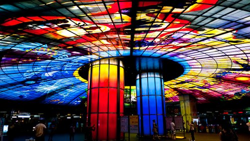 KRTC Formosa Boulevard station &quot;Dome of Light&quot;