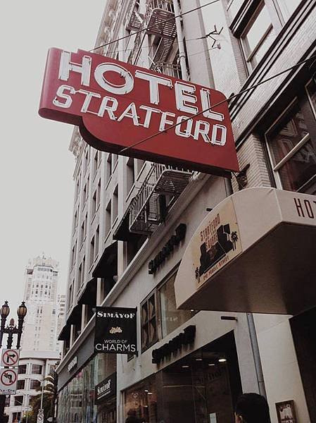 舊金山│自助旅行住哪裡? HOTEL STRATFORD