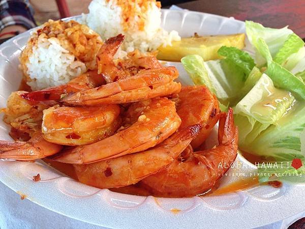 夏威夷蝦飯