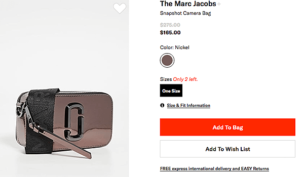 shopbop marc jacobs