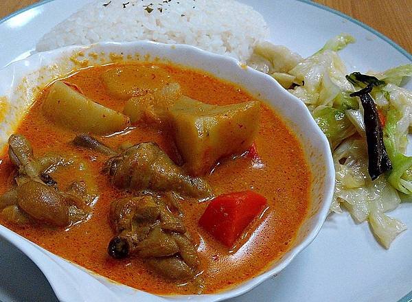 食美小家紅咖哩飯4