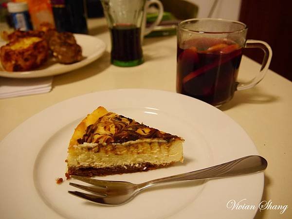 Cheese cake&amp; Glühwein