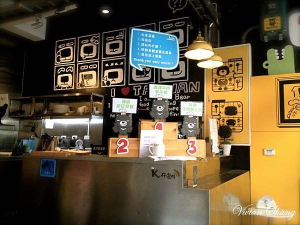 K.布朗Cafeteria 店內櫃檯