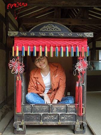 韓國民俗村轎子