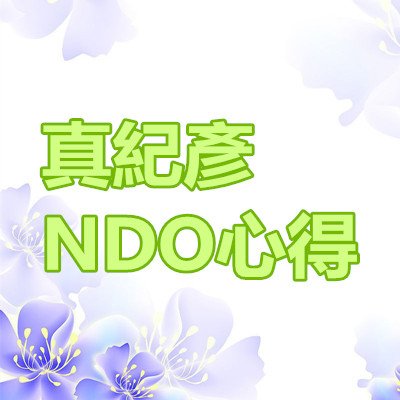 真紀彥 NDO心得