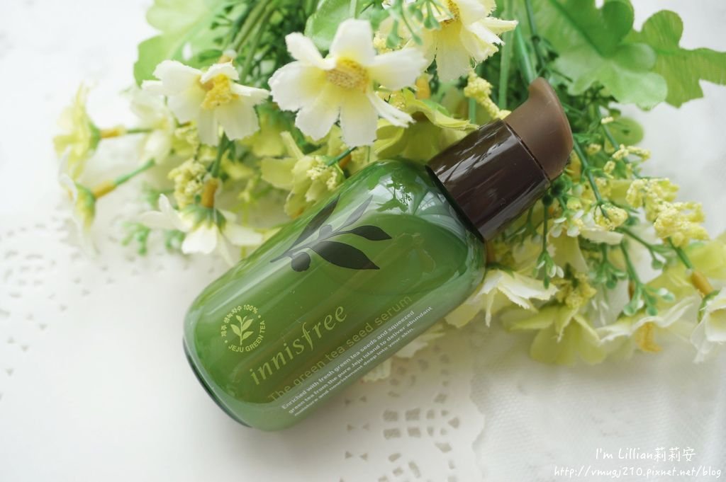 韓國保養必買推薦 innisfree綠茶保濕系列10精華液 洗面乳 乳霜.JPG