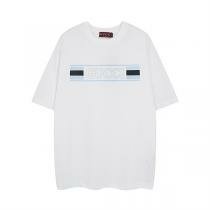 グッチ Tシャツ グリーン＆赤ストライプ ロゴプリント GU