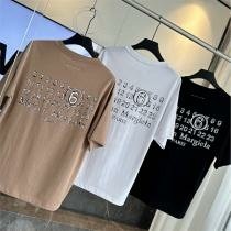 Maison Margiela Tシャツ ベージュ ホワイト