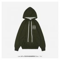 激安価格 ロエベ パーカー アナグラム ロゴ シンプル エレ